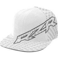 Mens Fitted Tellico Hat S/M - White by Polaris