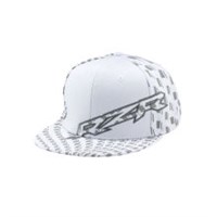 Mens Fitted Tellico Hat L/XL - White by Polaris