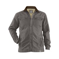 Mens Canvas Work Coat - Charcoal by Polaris