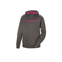 Youth Vapor Hoodie - Gray/Pink