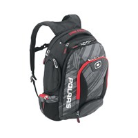 Ogio for Polaris Bandit Backpack Subtle Stripe - Black/Red
